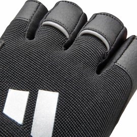 Рукавички для фітнесу Adidas Wrist Wrap Training Gloves чорний M (ADGB-15052)