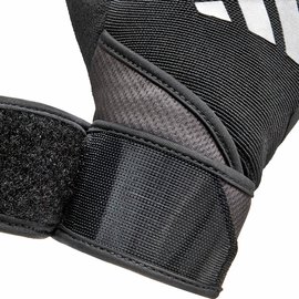 Рукавички для фітнесу Adidas Wrist Wrap Training Gloves чорний XL (ADGB-15054)
