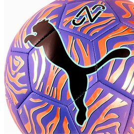 Мяч футбольный Puma Neymar JR Graphic ball фиолетовый/оранжевый size 5 (084678-01)