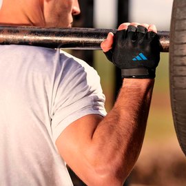 Рукавички для фітнесу Adidas Essential Training Gloves синій XL (ADGB-15004BL)