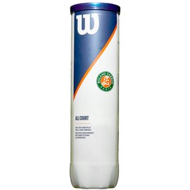 М'ячі для великого тенісу Wilson Roland Garros All CT 4 Ball (WRT116400)М'ячі для великого тенісу Wilson Roland Garros All CT 4 Ball (WRT116400)