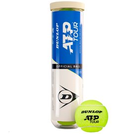 М'ячі для великого тенісу Dunlop ATP Tour 4 шт/уп (601599)