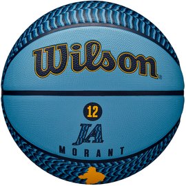 Мяч баскетбольный Wilson NBA Player Icon Outdoor BSKT Morant size 7 (WZ4016901XB7)
