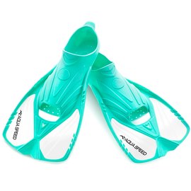Ласты Aqua Speed Action 61106 бирюзовые, детские р. 34-35 (521-04)