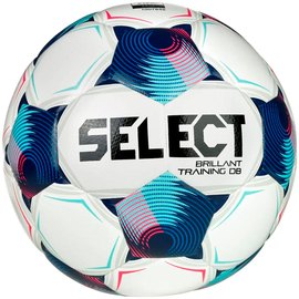 Мяч футбольный Select Brilliant Training DB v25 белый/синий size 4 (86415-002)