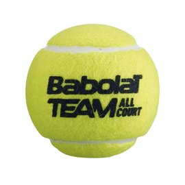 М'ячі для великого тенісу Babolat Team All Court 4 шт/уп (502081-113y)