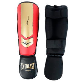 Защита голени и стопы Everlast ProEspect Youth Shin Guards красный/золотой S/M (P00002991)