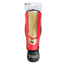 Защита голени и стопы Everlast ProEspect Youth Shin Guards красный/золотой S/M (P00002991), Размер: S/M, Цвет: Красный