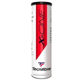 Мячи для большого тенниса Tecnifibre X-One 4 шт/уп (X-One 4TF)