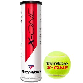 Мячи для большого тенниса Tecnifibre X-One 4 шт/уп (X-One 4TF)