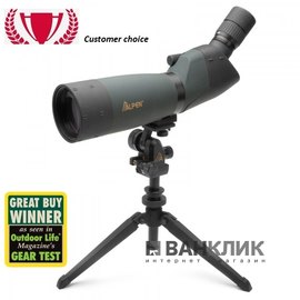 Подзорная труба Alpen 20-60x80/45 KIT Waterproof 914045