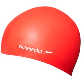 Шапочка для плавания Speedo Flat Silicone Cap Team JU детская, красная (8-709931959-2)