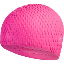 Шапочка для плавания Speedo Bubble Cap AU взрослая, розовая (8-70929D669-1)