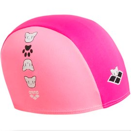Шапочка для плавания Arena Friends Kids Poliester Cap детская, розовая (003994-910)