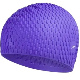 Шапочка для плавания Speedo Bubble Cap AU взрослая, сиреневая (8-70929D669-2)