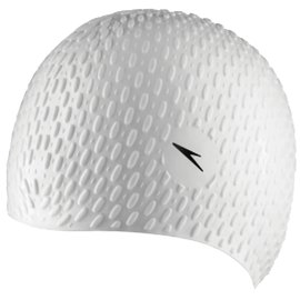 Шапочка для плавания Speedo Bubble Cap AF взрослая, белая (8-709290003)