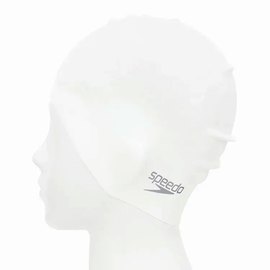 Шапочка для плавання Speedo Moulded Silc Cap AF/AM/AU доросла, біла (8-7098417614)