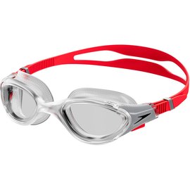 Очки для плавания Speedo Biofuse 2.0 взрослые, прозрачный/красный OSFM (8-00233214515)