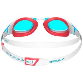 Очки для плавания Speedo FastSkin Hyper Elite взрослые, белый/синий One Size (8-1282016955), изображение 3