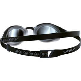 Очки для плавания Speedo FastSkin Hyper Elite взрослые, черный/серебристый OSFM (8-12818F976), изображение 2
