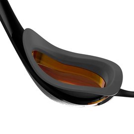 Очки для плавания Speedo FastSkin Pure Focus GOG MIR взрослые, черный/красный OSFM (8-11778A260), изображение 4