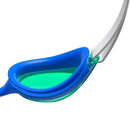 Очки для плавания Speedo Hyper Flyer детские, белый/синий One Size (8-7750317424), изображение 4
