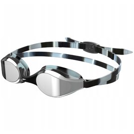 Очки для плавания Speedo Hyper Flyer Mirrored детские, черный/серый One Size (8-7750316040), Цвет : Чёрный