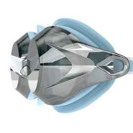 Очки для плавания Speedo Vanquisher 3.0 Mirrored женские, серый/голубой One Size (8-00473617931), изображение 4