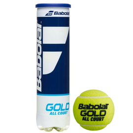 Мячи для большого тенниса Babolat Gold All Court 4 шт/уп (502085-113y)