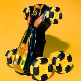 Машинка Otamanko Трюковый вездеход UPSIDE DOWN Желтый (С015 yellow), Цвет: Жёлтый, изображение 6