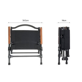 Кресло расладное Naturehike CNK2350JJ015, алюминий, черный (6927595753903), изображение 2