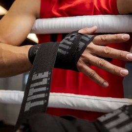 Бинты боксерские Title Boxing Power-Flex Elite 180" 4.5 м Black (TPFHW BK), изображение 3