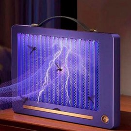 Лампа-убийца от комаров и мух Electric Shock Mosquito Killing Lamp белая YT273, изображение 4