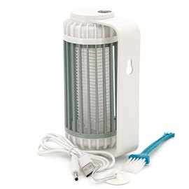Лампа-убийца от комаров и мух Thunderbolt Mosquito Killing Lamp белая KY-002G, изображение 2