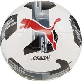 Мяч футбольный Puma Orbita 6 MS белый/черный/красный size 4 (084335-02), Размер: 4