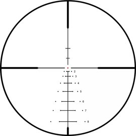 Оптический прицел Bushnell R5 3-9x40 сетка DOA-LRH800 с подсветкой (R5-3940S25), изображение 5