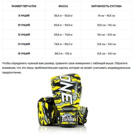 Боксерські рукавички Fairtex BGV-ONE X STBG (натуральная кожа) 12 ун (BGV-ONE_X_STBG_12oz), зображення 6