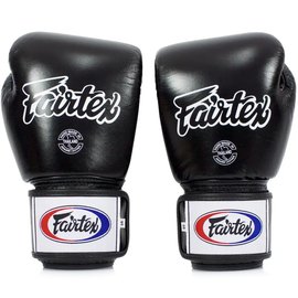 Боксерские перчатки Fairtex BGV1 Black 10 ун (BGV1_10oz_Black), Вес: 10 унций, Цвет: Чёрный, изображение 2