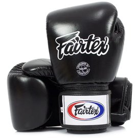 Боксерские перчатки Fairtex BGV1 Black 10 ун (BGV1_10oz_Black), Вес: 10 унций, Цвет: Чёрный, изображение 5