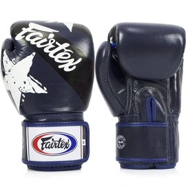 Боксерские перчатки Fairtex BGV1 Nation Print Blue 10 ун (BGV1_Print_10oz_Blue), Вес: 10 унций, Цвет: Синий