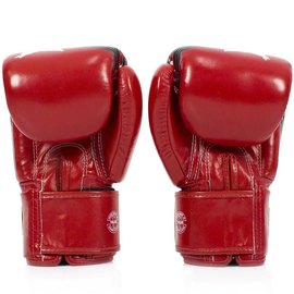 Боксерские перчатки Fairtex BGV1 Nation Print Red 14 ун (BGV1_Print_14oz_Red), Вага: 14 унцій, Колір: Червоний, зображення 3