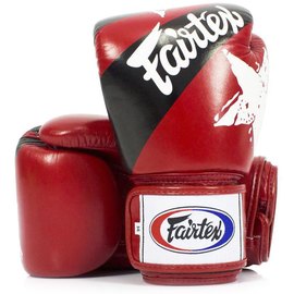 Боксерские перчатки Fairtex BGV1 Nation Print Red 14 ун (BGV1_Print_14oz_Red), Вага: 14 унцій, Колір: Червоний, зображення 5