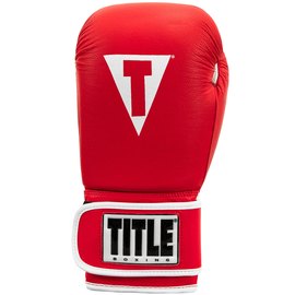 Боксерские перчатки Title Boxing Pro Style Leather Gloves 3.0 Red/White 14 ун (TVVTG3 14 RD/WH), Вес: 14 унций, Цвет: Белый/Красный, изображение 3