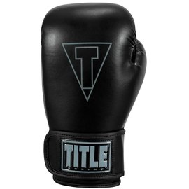 Боксерские перчатки Title Boxing Vegan Gloves Black 8 ун (VGFBG 8 oz BK/BK), Вес: 8 унций, Цвет: Чёрный, изображение 3