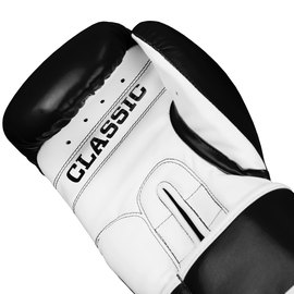 Боксерские перчатки Title Classic Pro Style 3.0 Black/White 14 ун (CVVTG3 14 BK/WH), Вес: 14 унций, Цвет: Черный/Белый, изображение 5