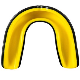Капа для бокса Title Boxing Gel Victory 2.0 (возраст 11+) Black/Yellow (GSMP3V2 BK/YE), изображение 2