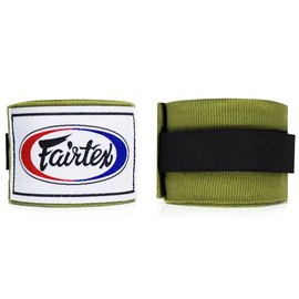 Бинты боксерские Fairtex HW2 Green Olive 4.5 м (HW2_GreenOlive), Цвет: Зелёный