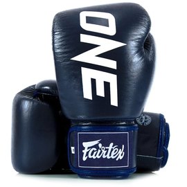 Боксерські рукавички Fairtex BGV1-ONE (натуральна шкіра) Blue 12 ун (BGV1-ONE_12oz_Blue), Вага: 12 унцій, Колір: Синій, зображення 5
