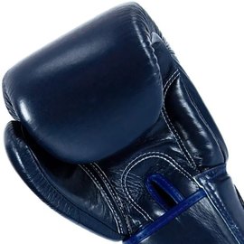 Боксерські рукавички Fairtex BGV1-ONE (натуральна шкіра) Blue 14 ун (BGV1-ONE_14oz_Blue), Вага: 14 унцій, Колір: Синій, зображення 6