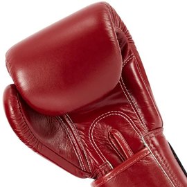 Боксерські рукавички Fairtex BGV1-ONE (натуральна шкіра) Red 14 ун (BGV1-ONE_14oz_Red), Вага: 14 унцій, Колір: Червоний, зображення 6